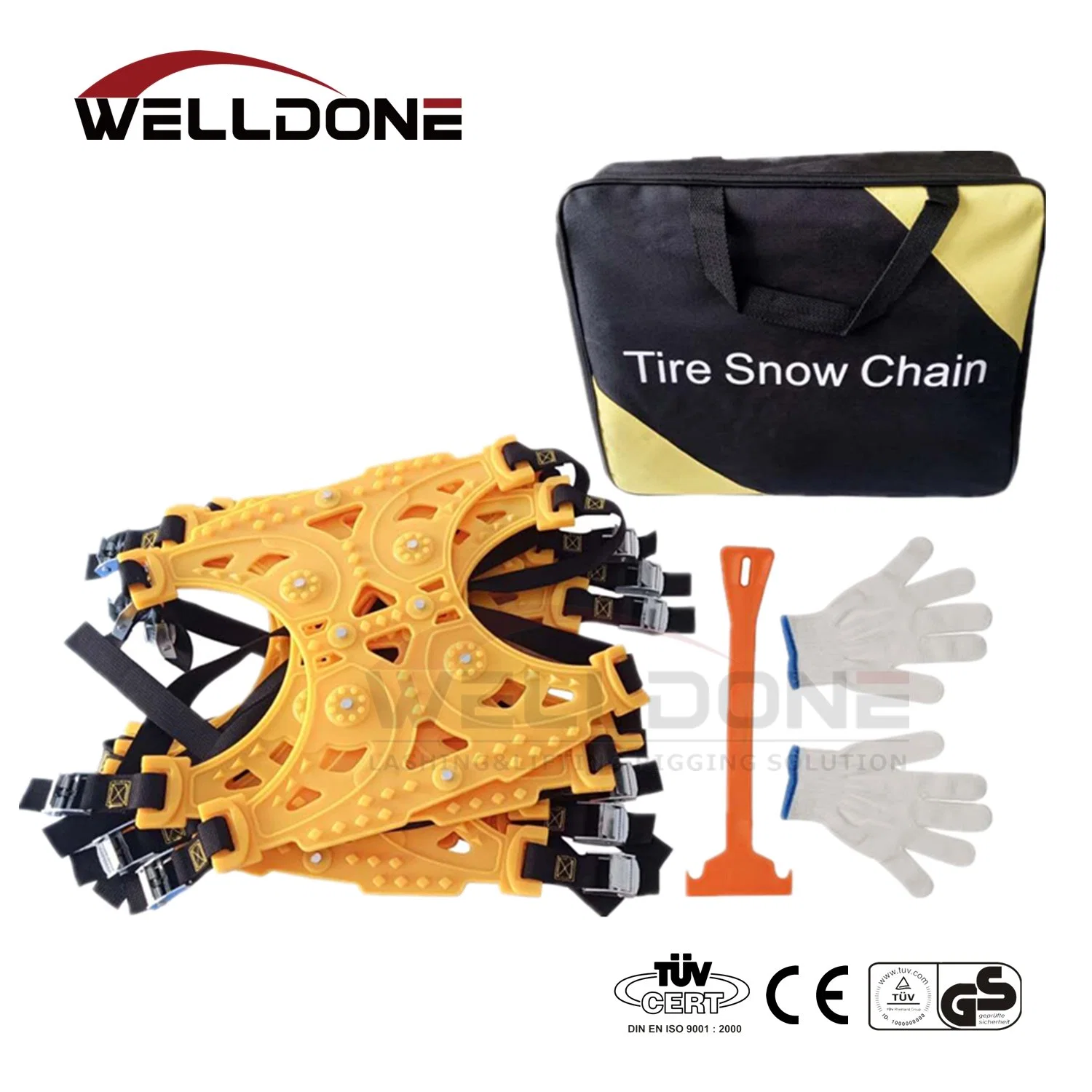 TPU Anti-Skid Fish-Type Ratchet Model Car Snow Tire Chain