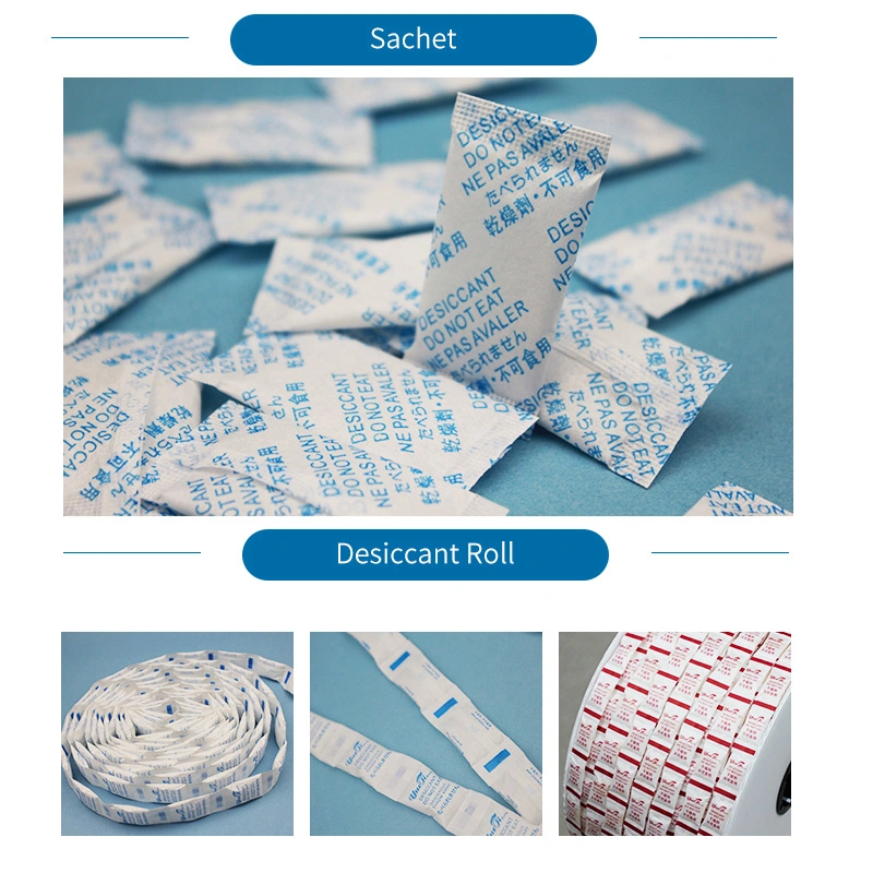 Molekularsieb Spezifikationen 0,5g/1g/2g White Silica Gel Exsikkant Catalyst