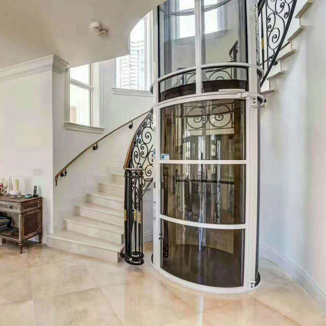 Elevator Manufacturers Villa Home Glass Elevator