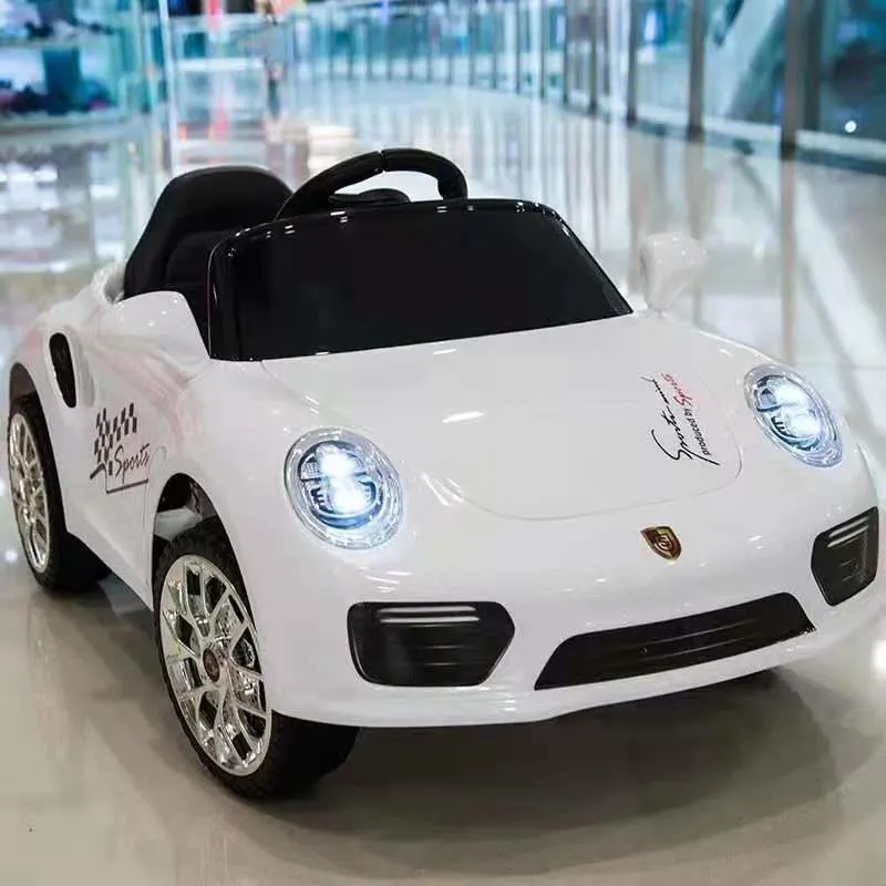 Popular Kids New Model 2battery 2motor Ride on Car with Battery Children B/O Toy Car with Remote Control Simulation Porsche