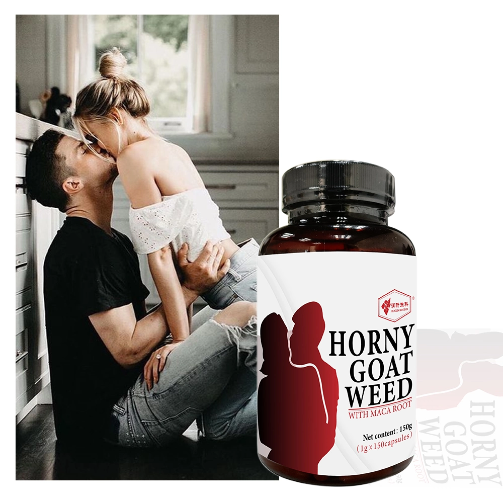 Mejora para los hombres sexo Horny Goat Weed y Cápsulas de Maca