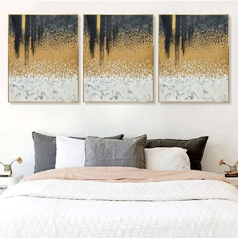 Sala de estar moderna imagem de fundo Home decoração Wall Abstract Seascape A arte imprime pinturas