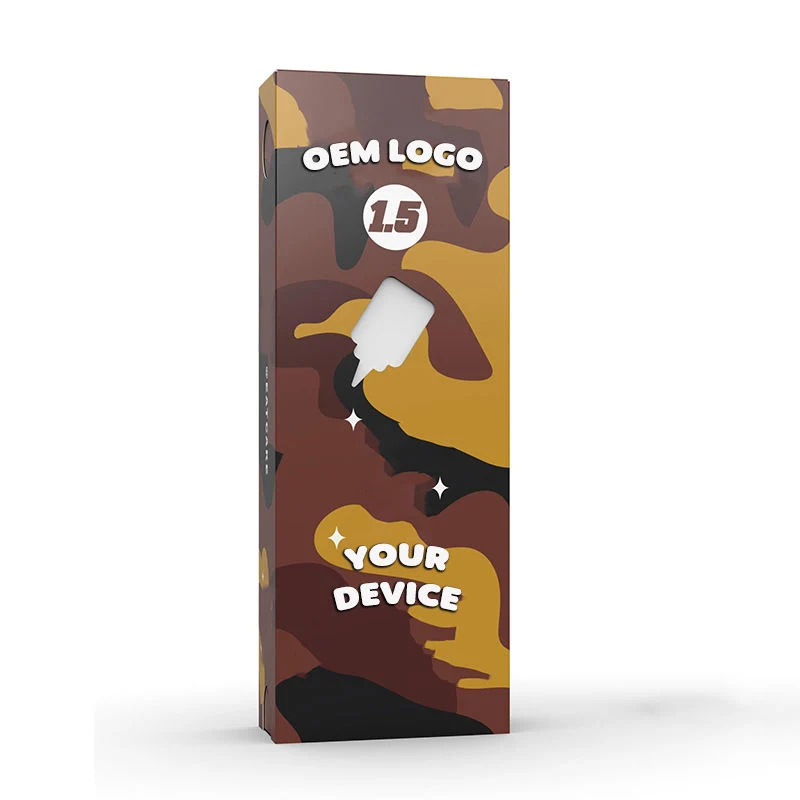 OEM/ODM 0.5غرام 1.0غرام Vape Dispsoables Packaging Box