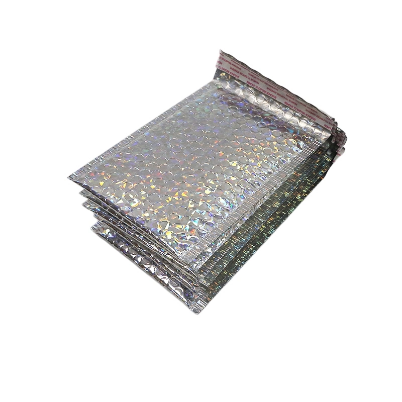 Packing Cloth Apparel Hardware Accessories Jewelry Stationery Metallic Bubble Bag