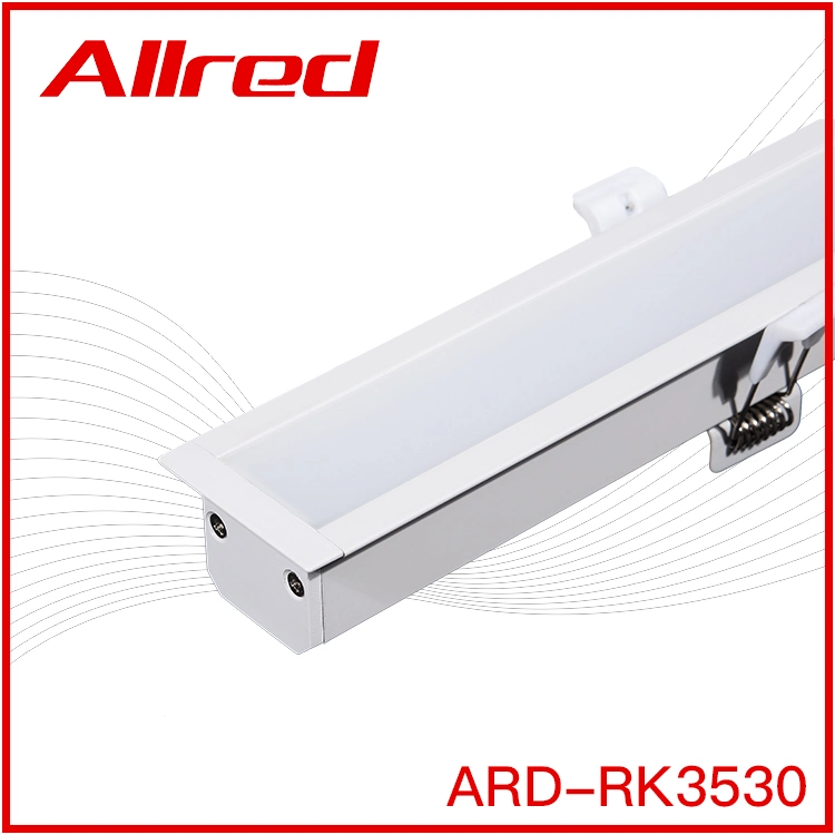 Perfil de aluminio de pared LED de iluminación indirecta para la iluminación interior LED