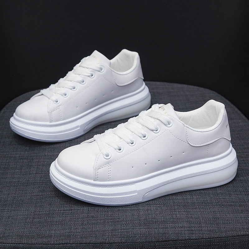 Custom Fashion White Shoes Comfortable Breathable Casual Shoes Women Sneaker Shoes Sports Shoes