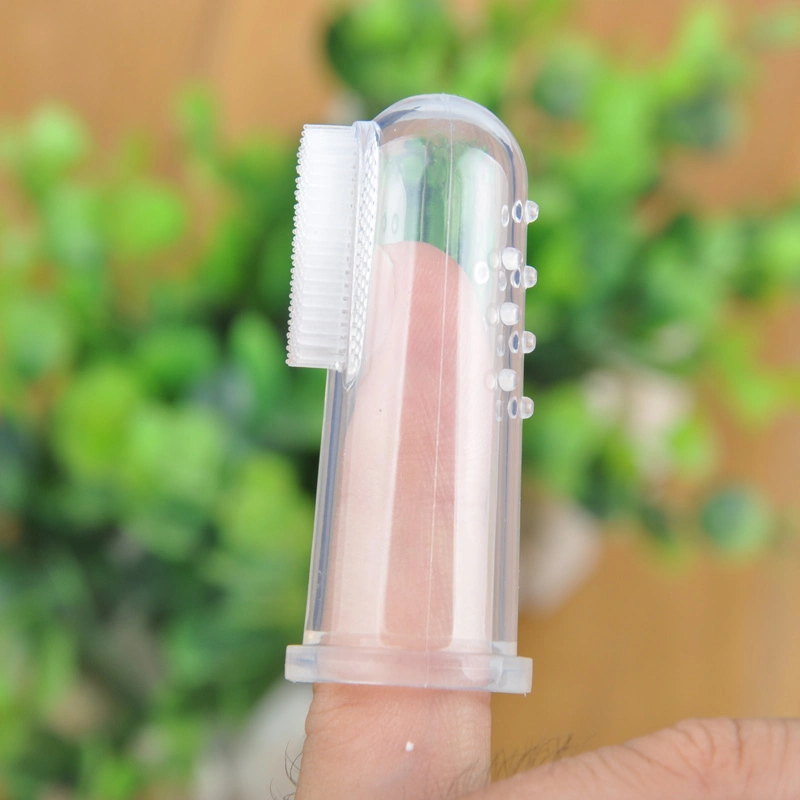 Wholesale/Supplier Baby Toothbrush Food Grade Silicone Custom Baby Finger Toothbrus