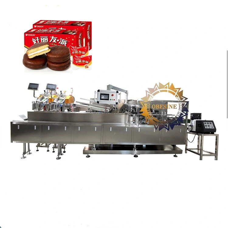 Smart Automatic Cake Box Making Machine Automatic High-Speed Paper Box Forming Machine, Cake Paper Holder, Square Hot Dog Box Machine, Box Pasting Machine