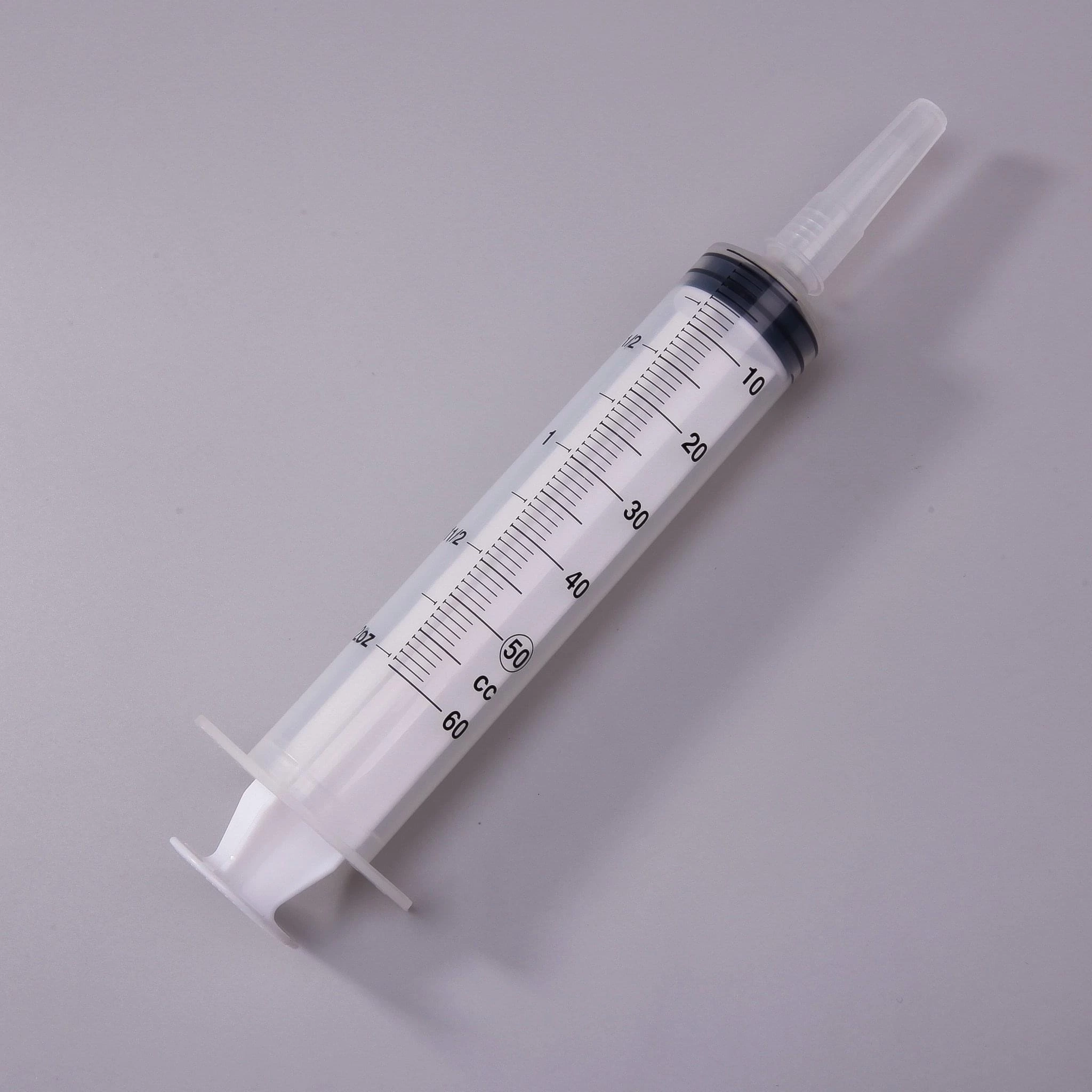 Disposable Syringe /3-Parts / Luer Lock and Luer Slip Medical Syringe