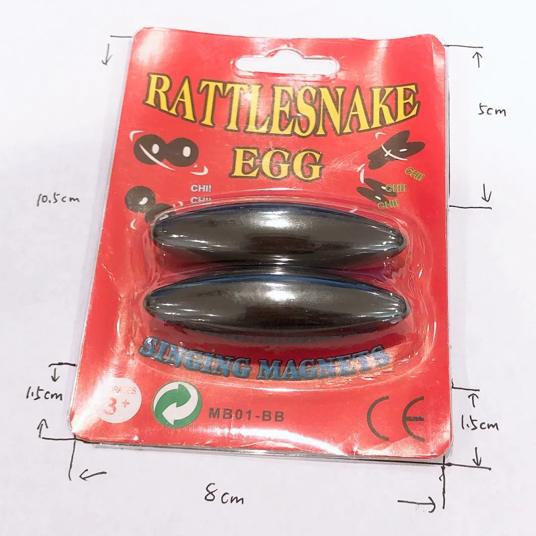 Novelty Toy Buzz Magnets Magnet Stone Rattlesnake Egg Magnets