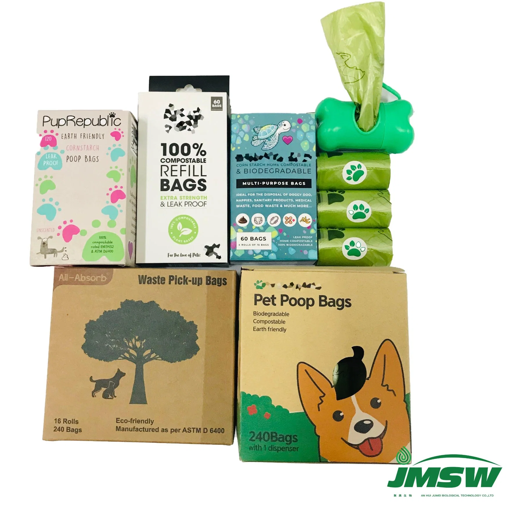 Custom Biodegradable Scented Dog Poop Bag