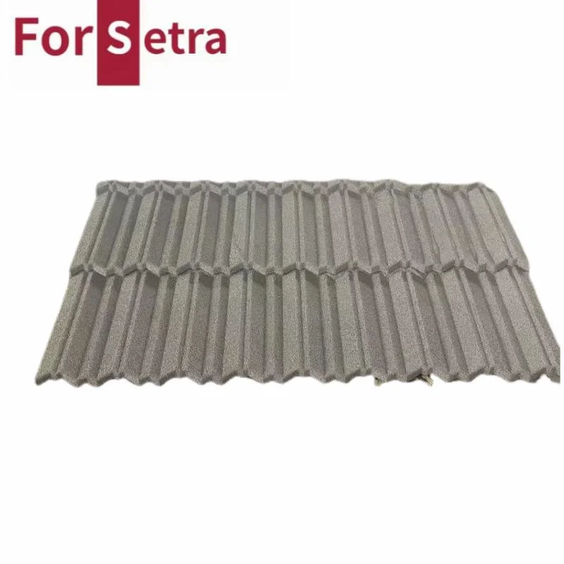 Decorative Best Composite Stone Coated Steel Roof Tile Chinese Direct Factory Supplier