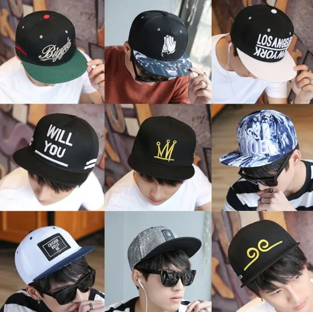 Spring/Summer Hat Men's Letter Camouflage Street Dance Trend Baseball Cap Men and Women Couples Fashion Hip Hop Flat Brim Hat