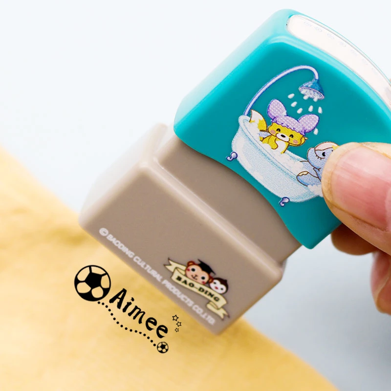 Baby Custom Name Stamp Photosensitive Cute Seal