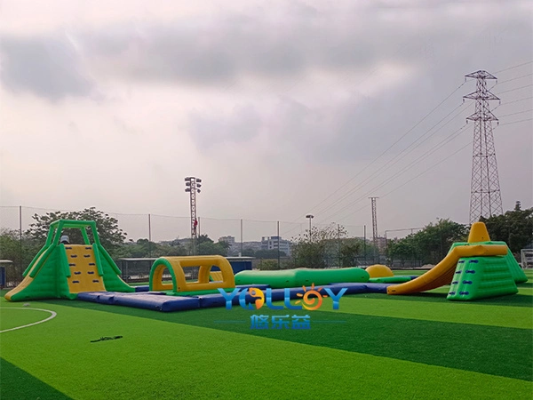 Commercial Portable Aqua Inflatable Water Park Playground for Lake