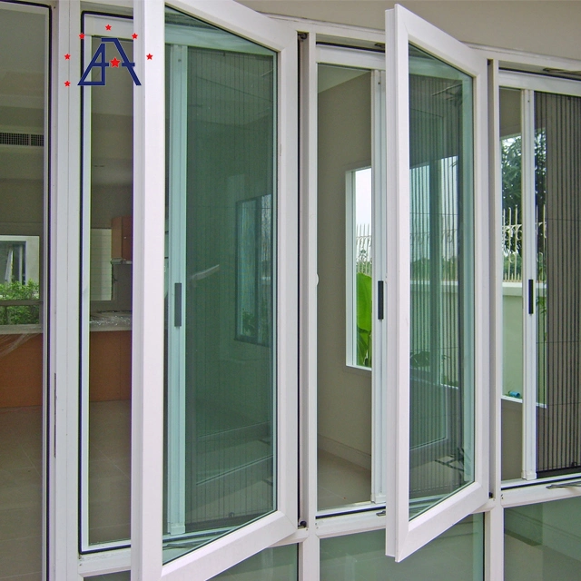 Aluminium Metal Sliding Window/Door and Casement/Awing with Glass