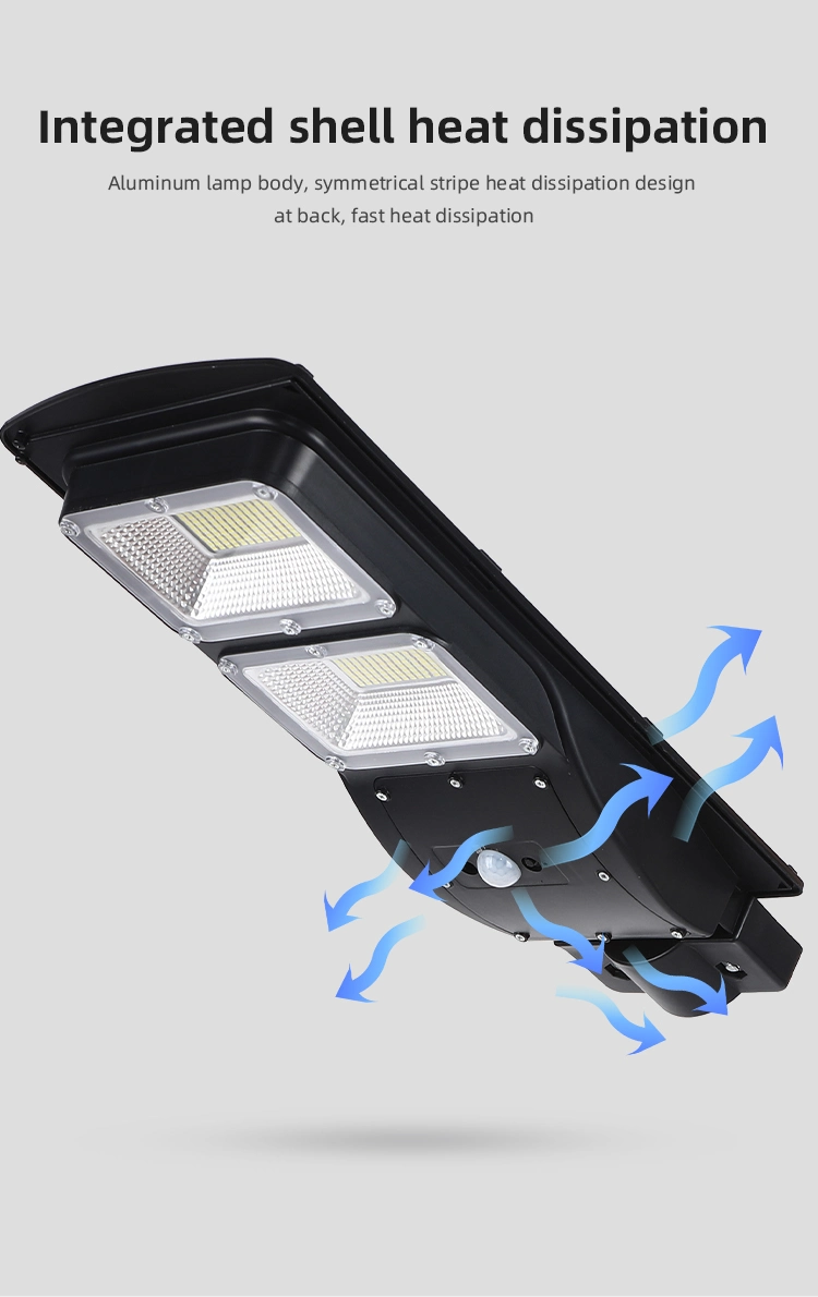 Nuevo Modelo IP65 integrado Luz solar exterior lámpara de jardín LED Sensor de radar