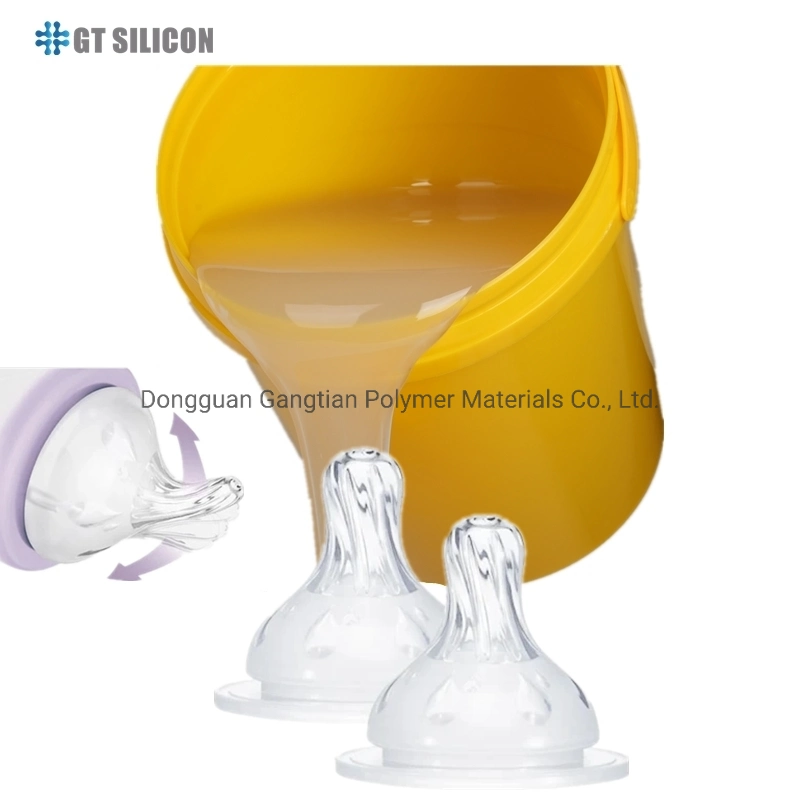 1أ: 1ب الخلط بحقن الصوت LSR السائل Silicone لصنع حلمات الأطفال Silicone