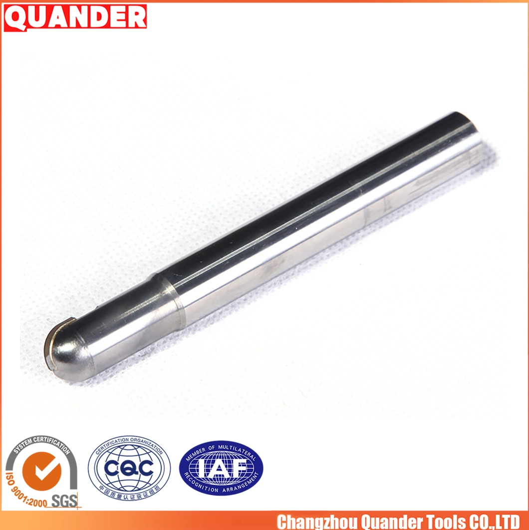 Quander Tools 1mm Ball Nose End Mill China Edge Milling Cutter Supplier 20 Degree Tapered End Mill High-Quality PCD Double Angle Shank Cutters