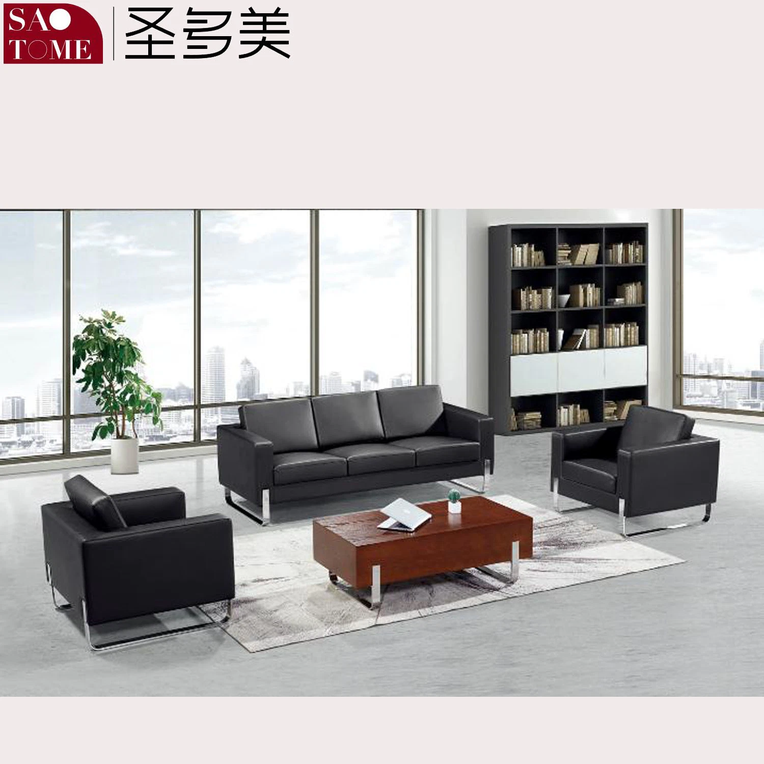 Luxury Style Leather 1 Seater 3 Seater Couch Leisure Living Room Home Furniture Modern Sofa