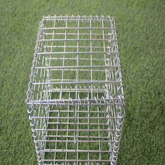 سلة الحجر الرخيصة ملحوم Mesh Gabion صندوق