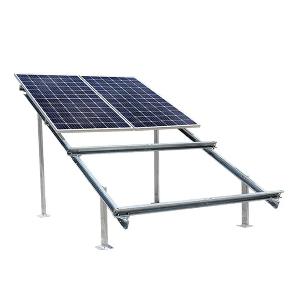 Panneau solaire en aluminium anodisé personnalisé Support de montage pour la masse