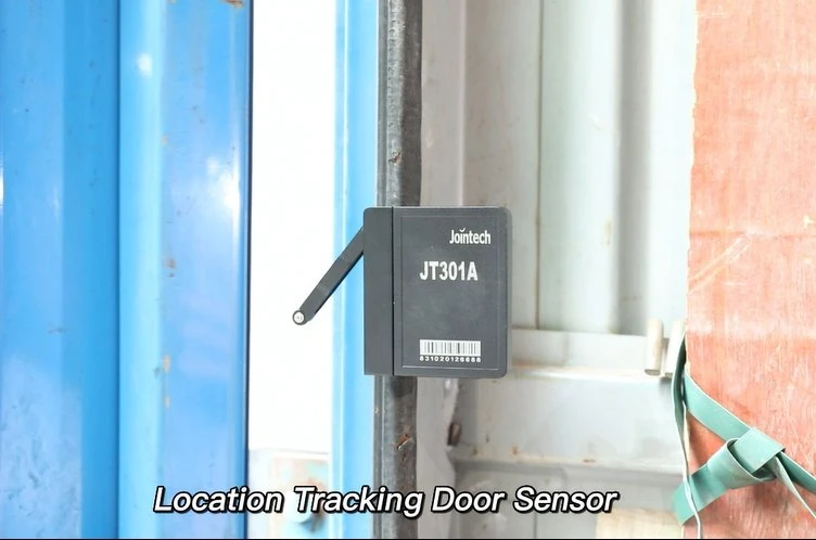 Door Sensor with Door Opening Alarm Lbs Location Tracking Electronic Door Sensor for Container Management