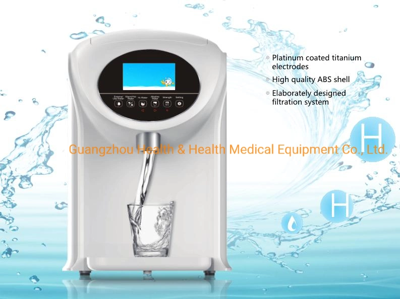 El hidrógeno dispensador de agua para la familia y la Oficina de la salud Hoh-V8