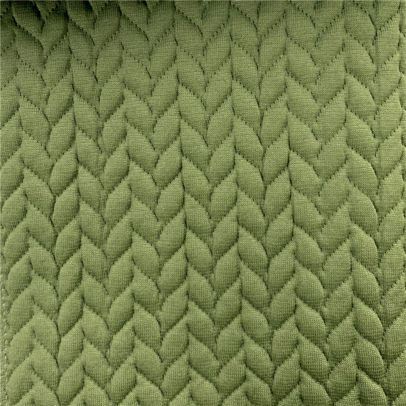 New Design Home Textile High-Performance Fabric with Leaves Pattern for Upholstery Furniture Sofa Beanbag Headboard with Low MOQ