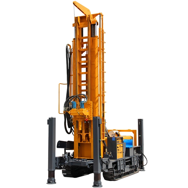 Factory Price Hydraulic 1000 Meter Deep Water Well Drilling Rig Made in China Saels