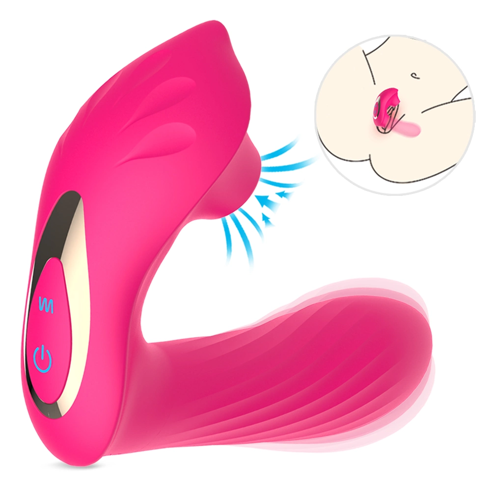 Adult Licking Vibration Sex Stimulator Clit Massager Toy Clitoral Sucking Vibrator