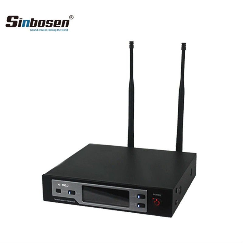 Sinbosen Microphone Axt100d Microcomputer CPU Control Professional UHF Wireless Microphone