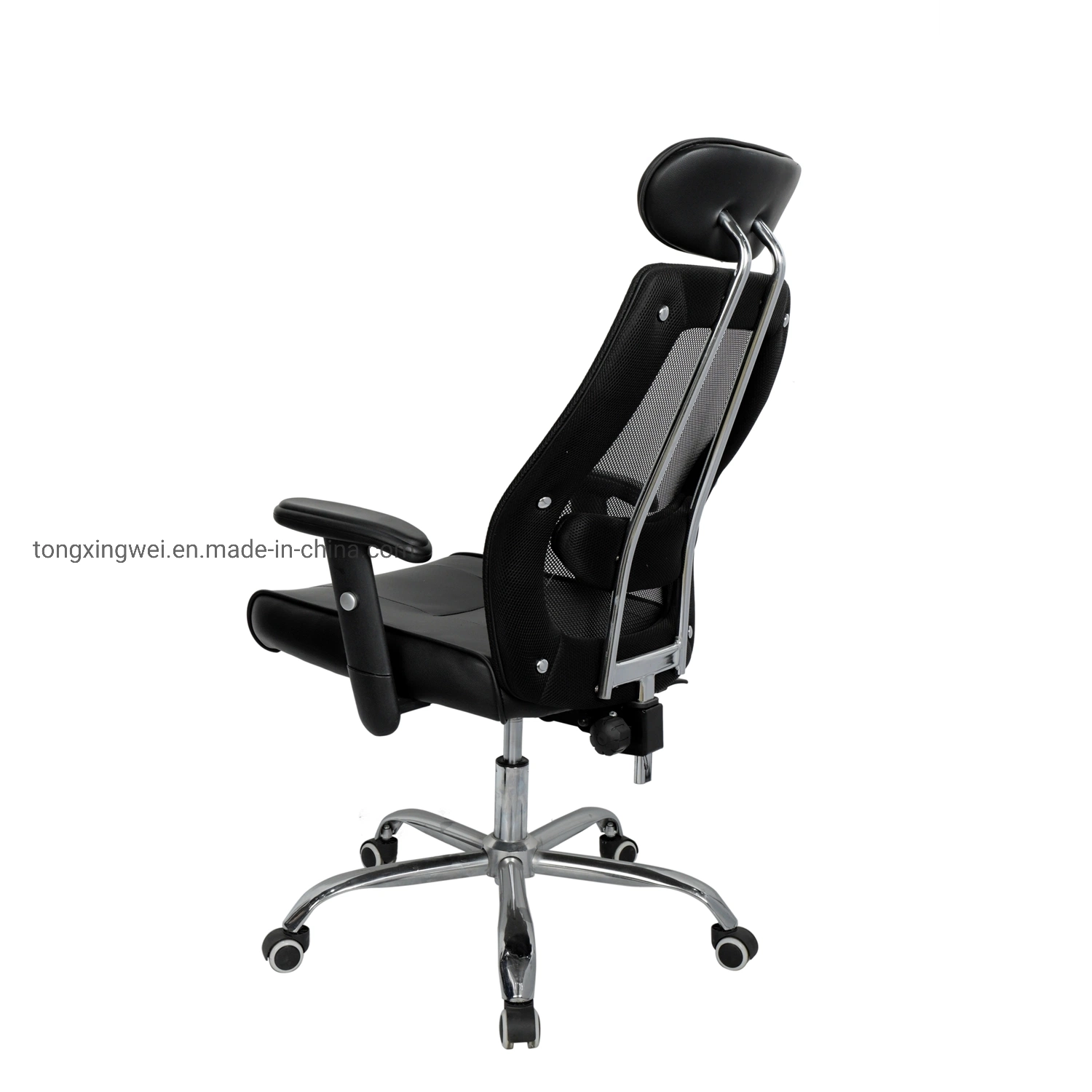 Ergonómico giratorio de respaldo alto malla Silla de oficina