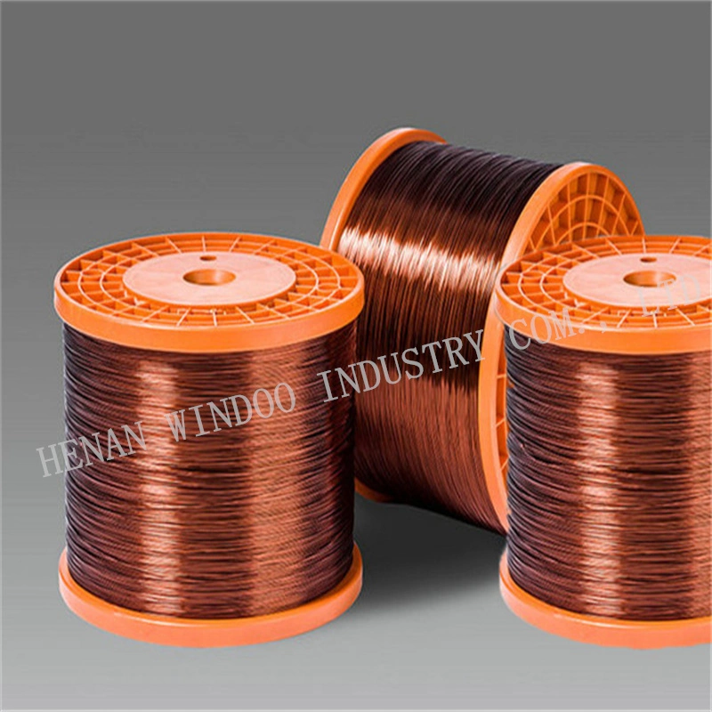 Blue Round Solderable 0.70 mm Extra Fine Enameled Copper Wire Winding for Electric Motors