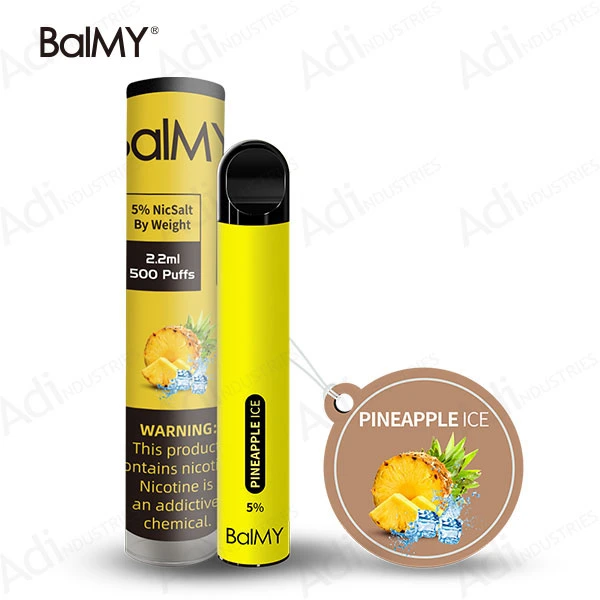 Hot Selling Factory Balmy Vape Disposable 500 Puffs Disposable Ecig