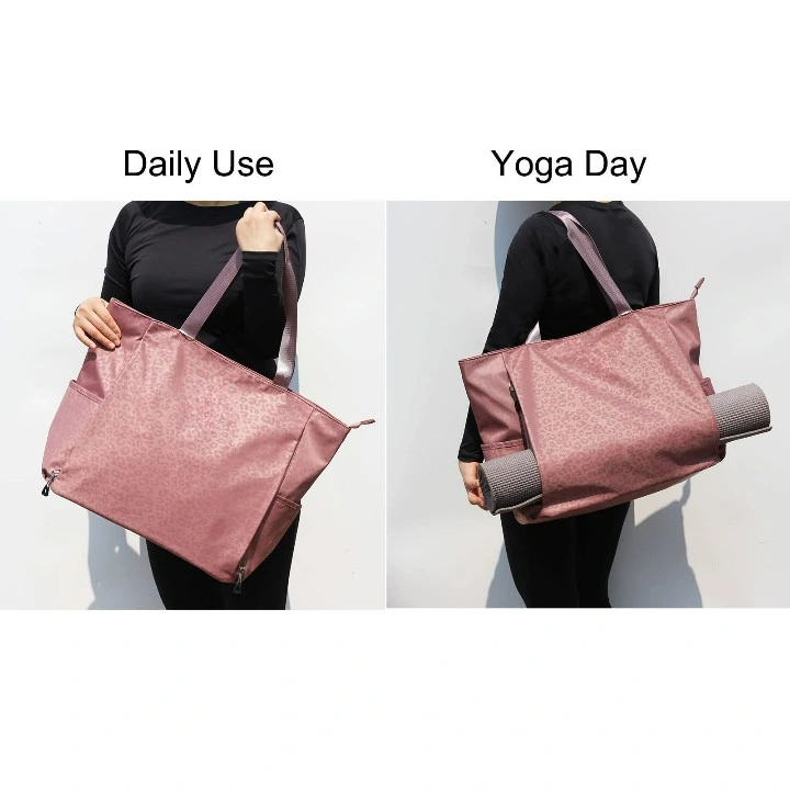 Customized Versatile Shoulder Tote Office Yoga Pilates Travel Yoga Mat Bag