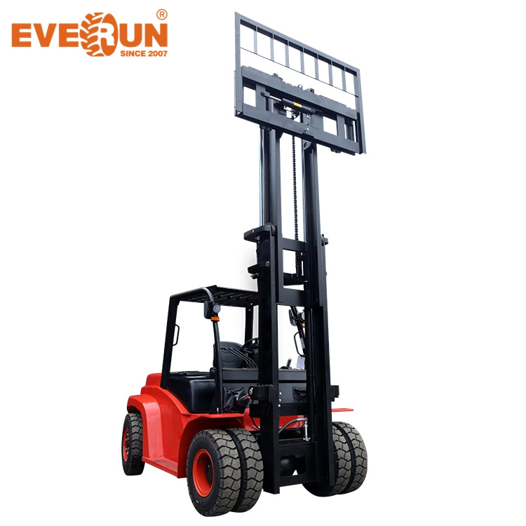 Wholesale Everun Erdf70 Industrial 7ton Diesel Forklift China Manufacturer