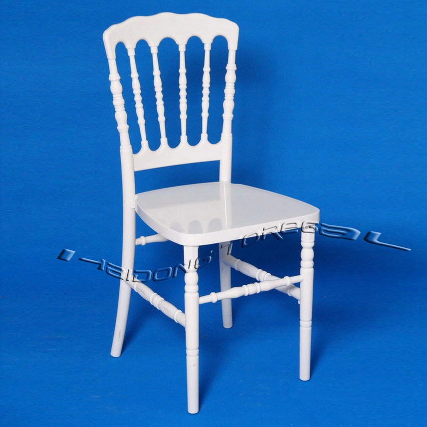 White Color Outdoor Wedding Resin PC Plastic Napoleon Chiavari Chairs Tables Furniture