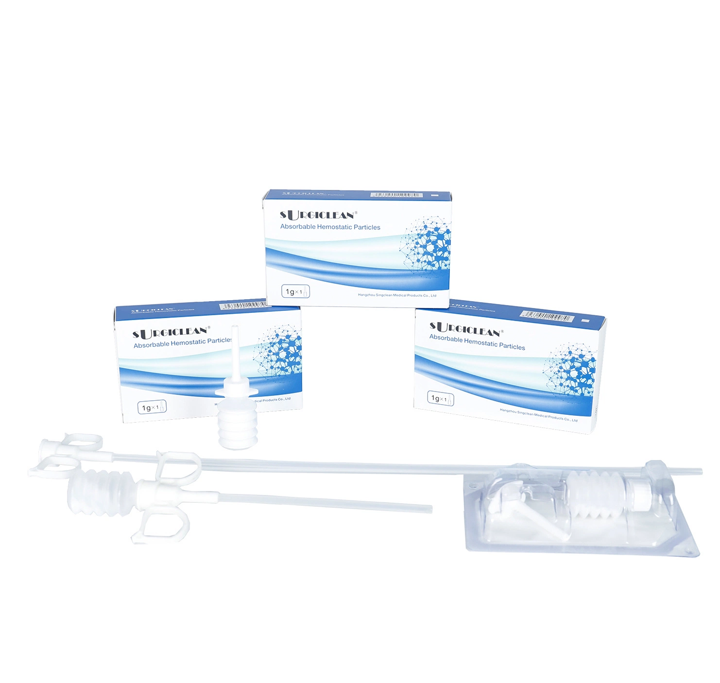 Absorbable Hemostatic Power Wound Dressing for Class III General Surgery Stop Bleeding