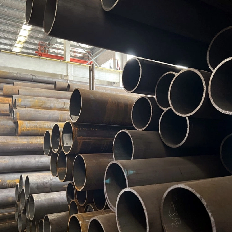 Carbon Seamless Steel Pipes ASTM A252 A500 DIN1626 Hollow Carbon Steel Tubes Seamless Casing and Tubing