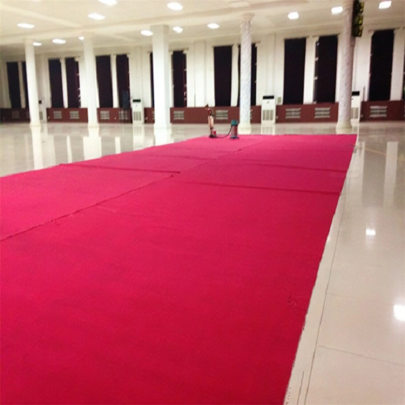 Wedding Flame Retardant Event Non Woven Exhibition Carpet in Roll for Outdoor