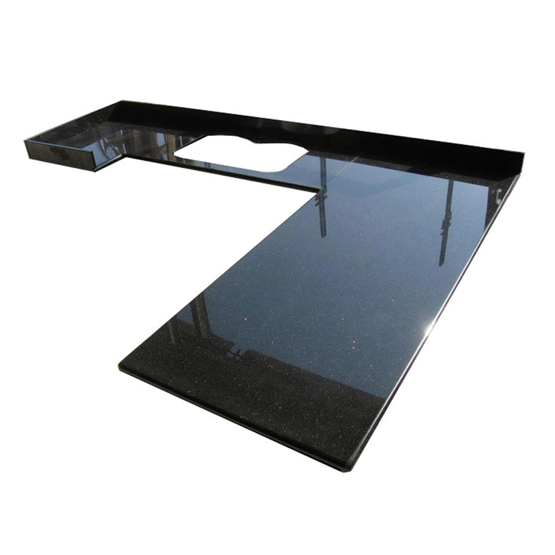 Chinese Black White Marble Stone Table for Bar Top