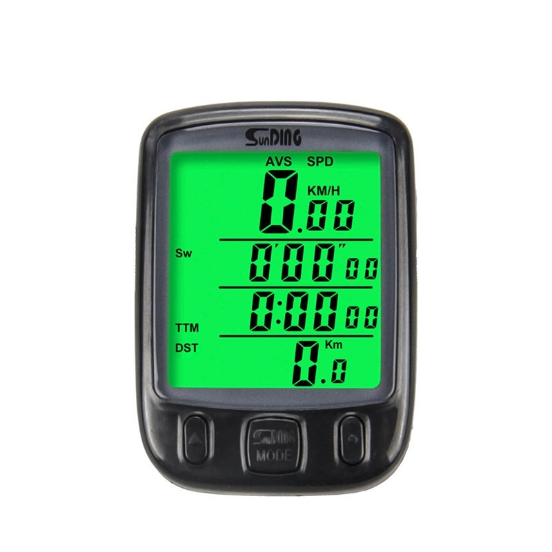 Bike Wired Computer 1.6 Inch Backlight Display Screen Waterproof Bicycle Code Table SD-563A