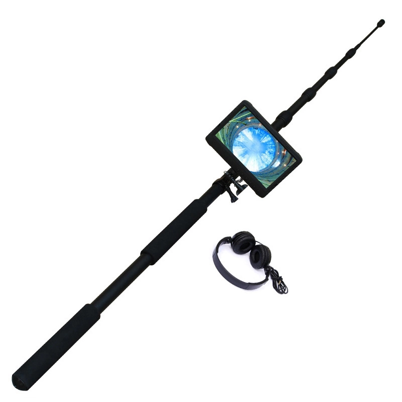 Portable 5MP 5m Telescopic Pole Audio Video Search-and-Rescue Camera DVR System