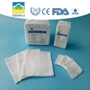 Médicos de los hisopos de gasa de algodón absorbente con certificado FDA