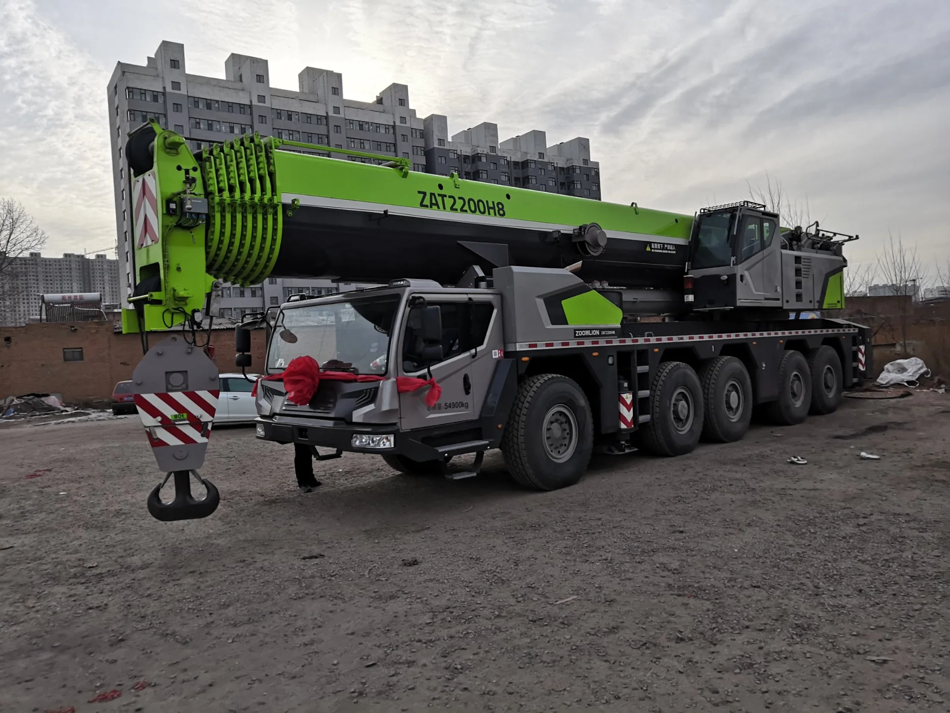 Zoomlion 220 Ton Zat2200h853.2 Geländekran in Afrika