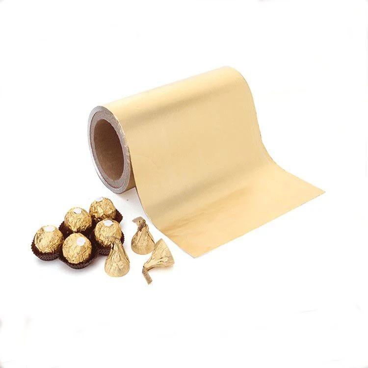 Aluminum Ice Cream Cone Butter Foil Chocolate Wrapping Paper