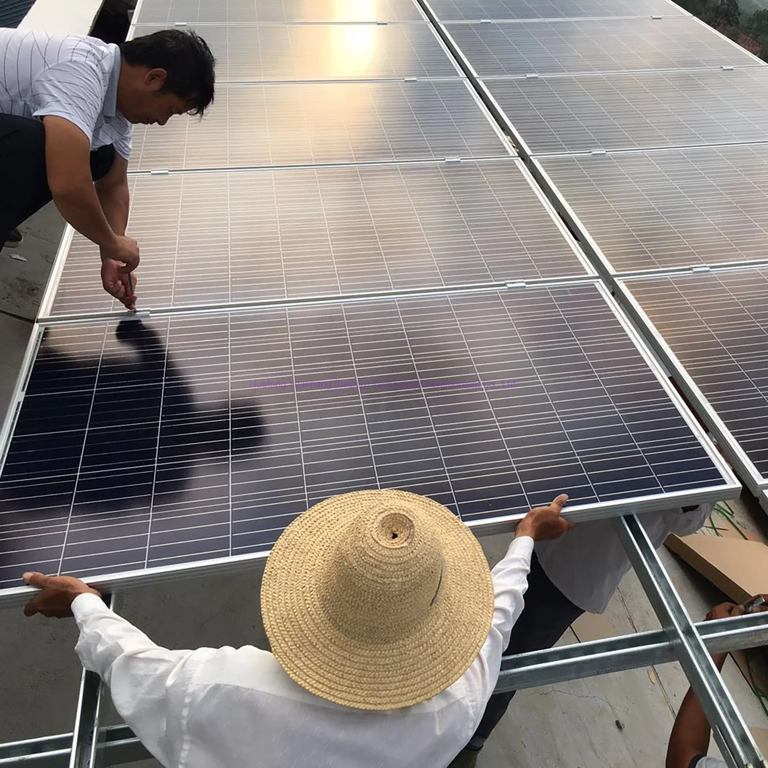 Sistema inicial do Teto Solar Pomar de exploração do dispositivo de geração de energia fotovoltaica, 500kw Iluminação Solar Piscina Fonte de Alimentação Portátil