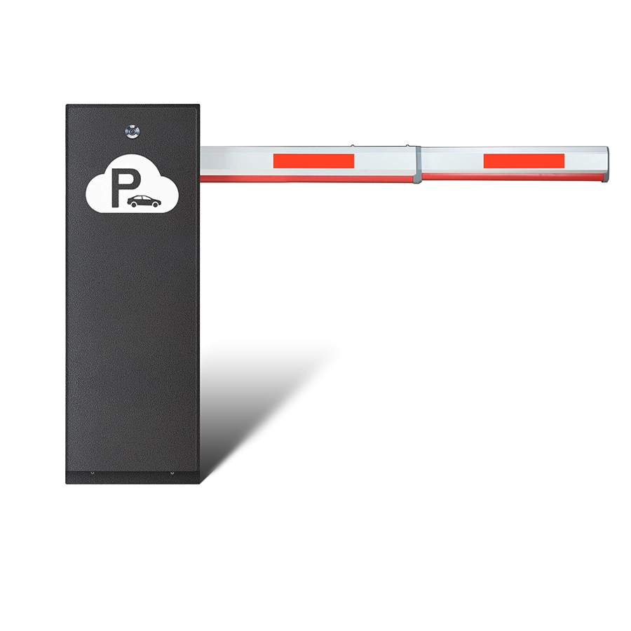 4.5m Straight DC24V Boom Barrier Traffic Plastic Barrier Gate Automatic Car Parking Gate Barrier System