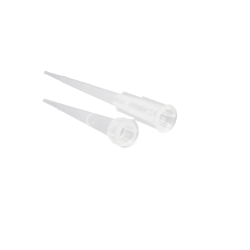 Medical Dispoasble Universal White Yellow 200UL Graduated Pipette Tip